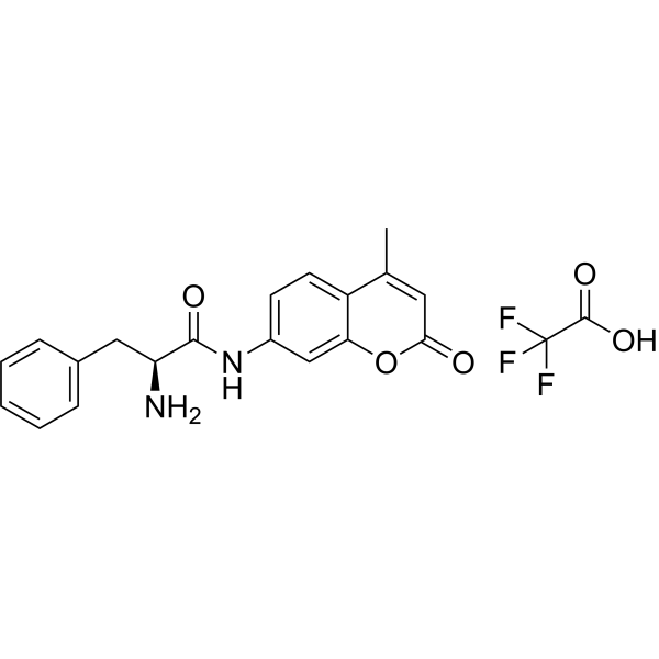 L-Phenylalanine 7-amido-4-methylcoumarin trifluoroacetate 108321-84-2
